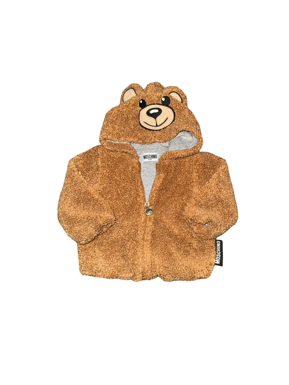 Authentic Moschino teddy bear jacket size‎ 9-12 month
